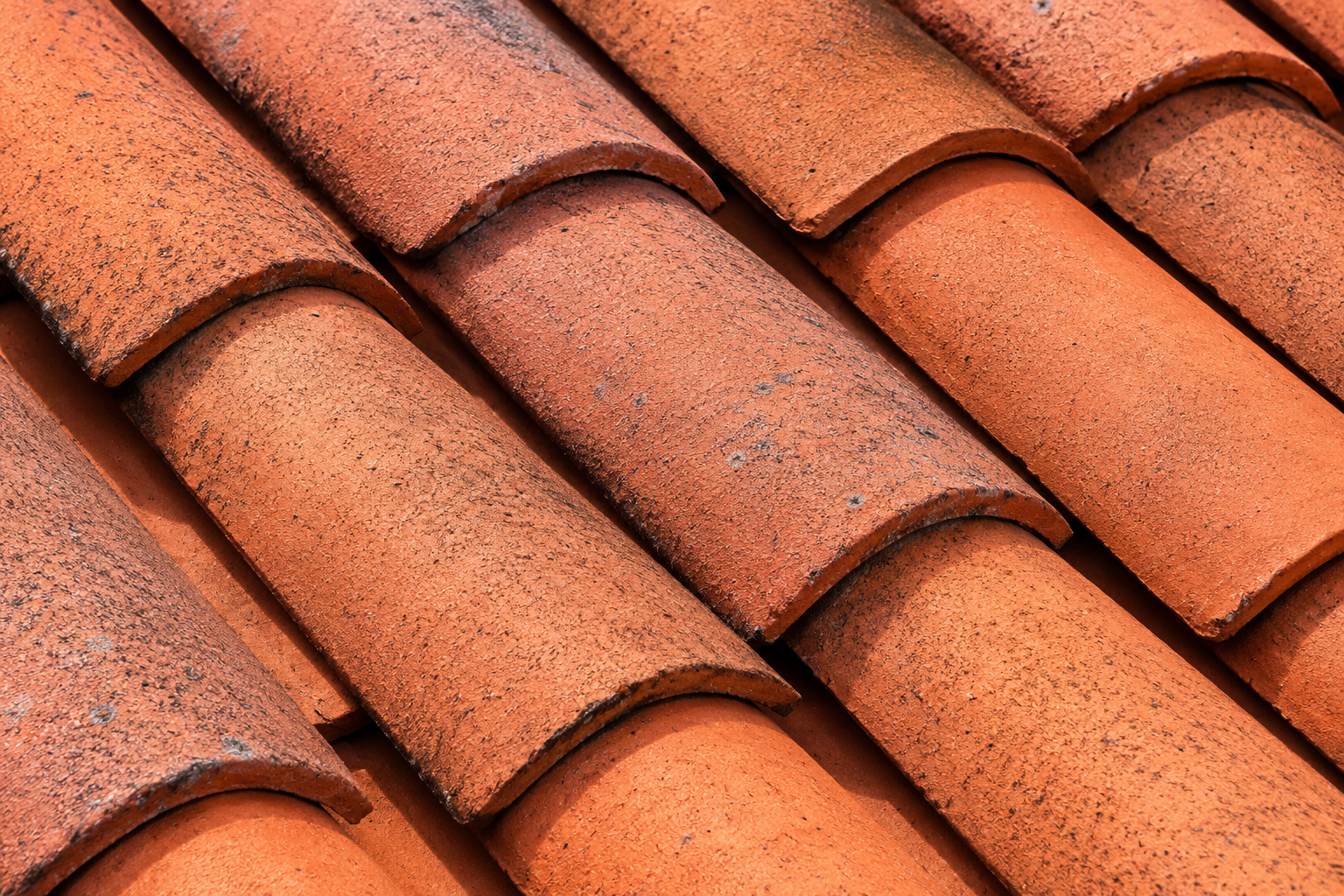 Terracotta Roof Tiles Texture